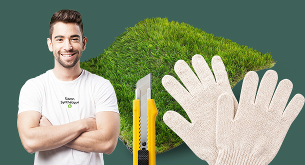 Toutes les étapes et astuces de pose du gazon synthétique
