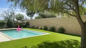 Contours de piscine en gazon synthétique Tentation 42 mm