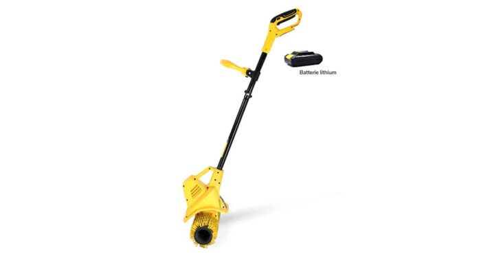 Balai brosse électrique pour pelouse artificielle