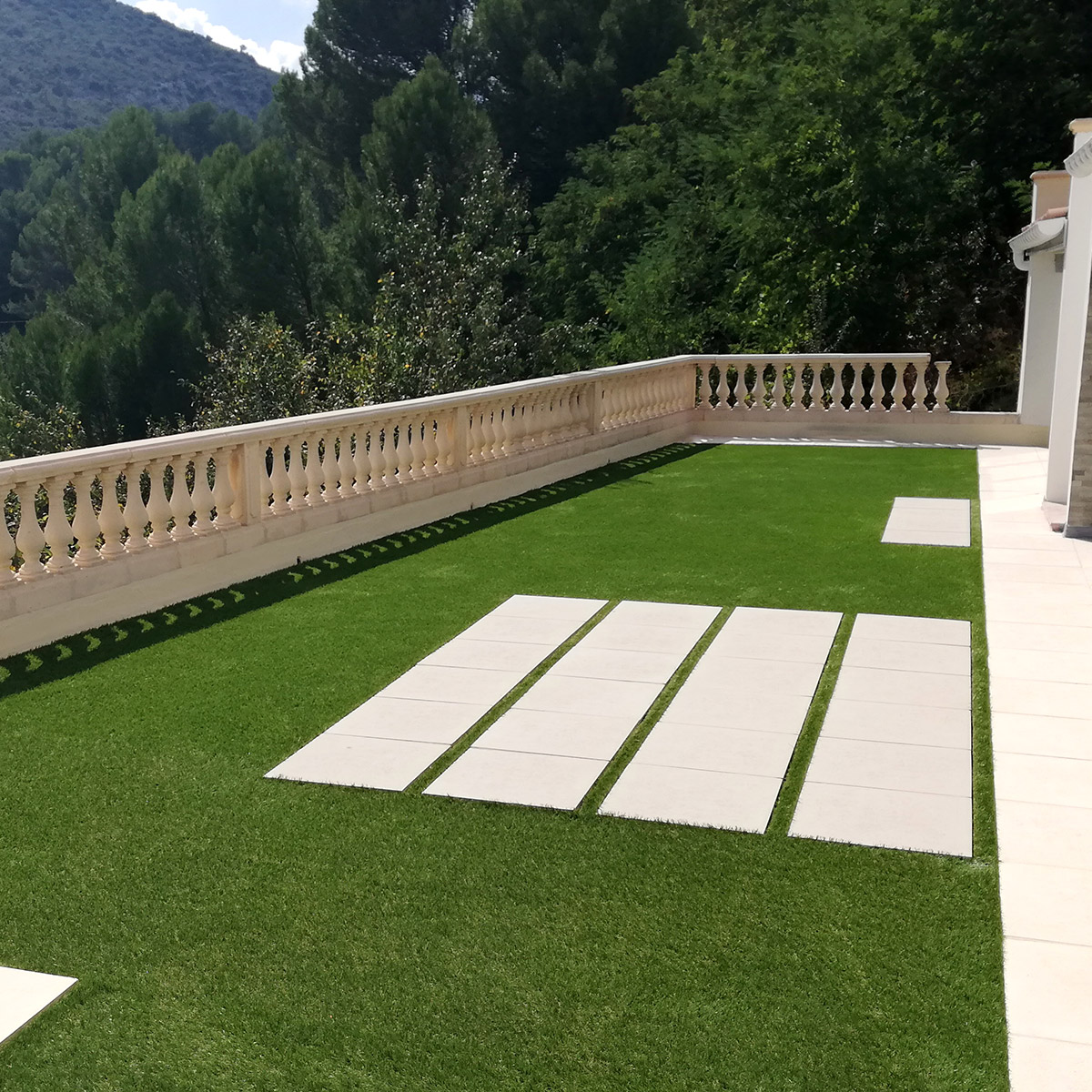 YOSOO Gazon Artificiel Tapis D'herbe Imbriqué Tapis D'herbe Tapis