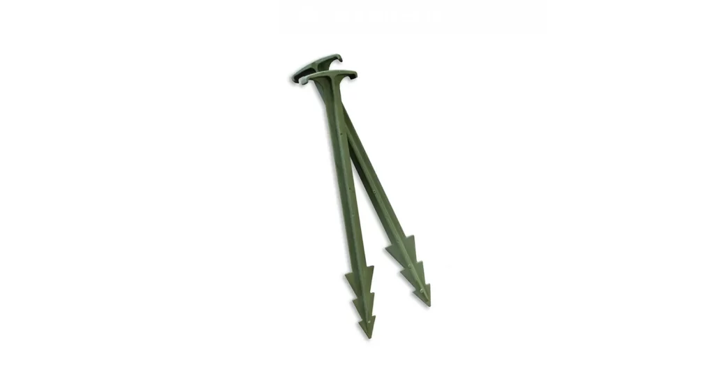 Pique de fixation en plastique biodégradable